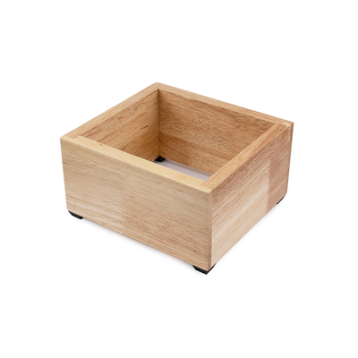 Wooden Deluxe Knock Box