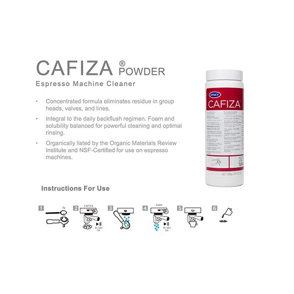Cafiza Cleaning Powder